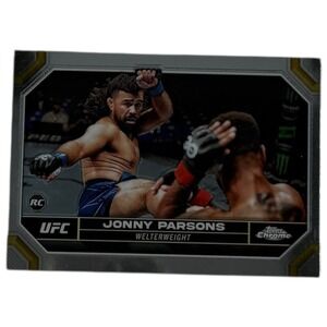 2024 Topps Chrome UFC Base #72 Jonny Parsons RC Rookie